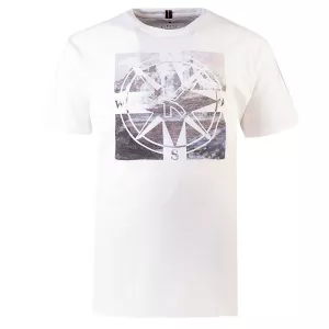 T-shirt imprimé Kitaro 360° blanc-3XL