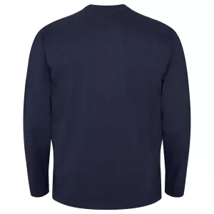 North 56°4 T-shirt manche longue bleu marine 3XL à 8XL - Techn Supply-7XL