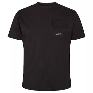 T-shirt North DENIM56 poche poitrine noir