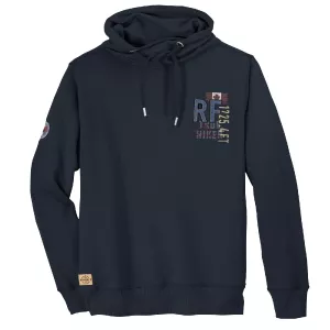 Sweat col tube RF True Hiker bleu nuit