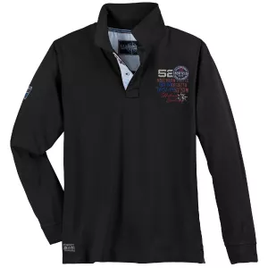 Polo noir 52 Offshore Sailing-10XL
