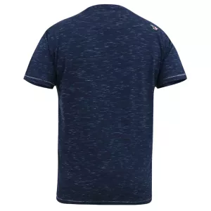 T-shirt D555 Born to Ride Mélange de bleu marine-5XL
