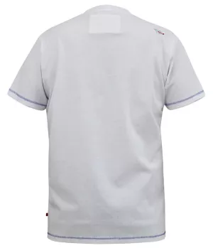 T-shirt blanc manche courte 3XL à 6XL - Maui-5XL