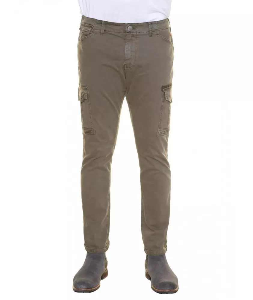 Pantalon Cargo Maxfort kaki clair de 56EU à 80EU - Pippen-E74