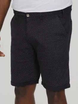 Short chino marine motif blanc de 42US à 56US - DUDLEY-P46