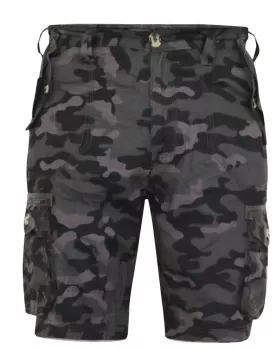 Short cargo Camouflage foncé de 42US à 56US - ZAVIER-P42