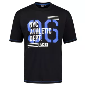 T-shirt NYC Athletic Dept BRKLN noir