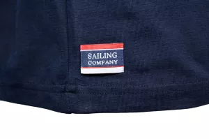 T-shirt bleu marine manche courte 2XL à 10XL - European Waters-9XL