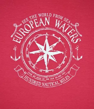 T-shirt framboise manche courte 2XL à 10XL - European Waters-2XL