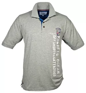 Polo Mélange de gris clair manche courte 3XL à 10XL - Regatta