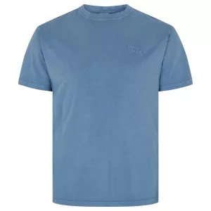 T-shirt North 56DENIM Mélange de bleu clair look épuré