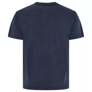 T-shirt North 56DENIM Mélange de bleu marine look épuré-6XL