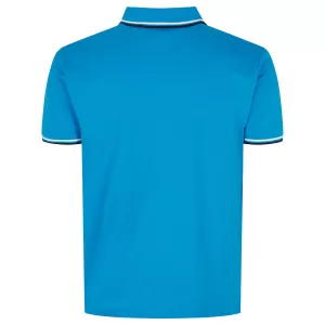 North 56.4 Polo col contrasté bleu Mykonos de 2XL à 10XL-2XL