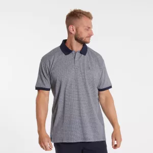 North 56.4 Polo bleu marine structuré de 2XL à 10XL-6XL
