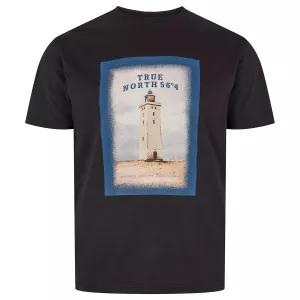 North 56°4 T-shirt manche courte noir