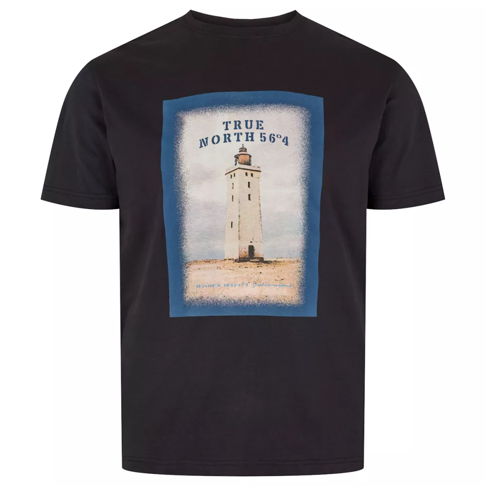 North 56°4 T-shirt manche courte noir-4XL