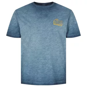 North 56DENIM T-shirt manche courte mélange de bleu