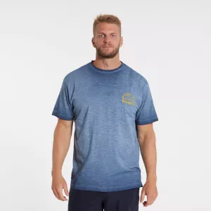 North 56DENIM T-shirt manche courte mélange de bleu-2XL