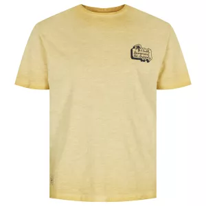 North 56DENIM T-shirt manche courte mélange de Jaune