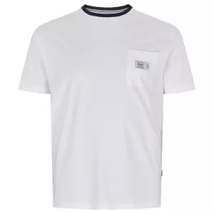 T-shirt North 56°4 poche écusson blanc