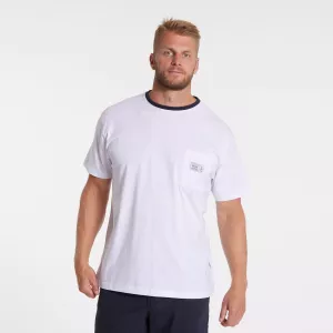 T-shirt North 56°4 poche écusson blanc-2XL