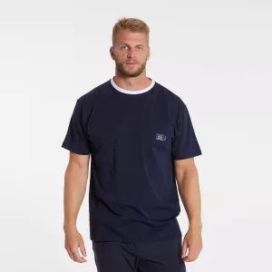 T-shirt North 56°4 poche écusson bleu marine-6XL