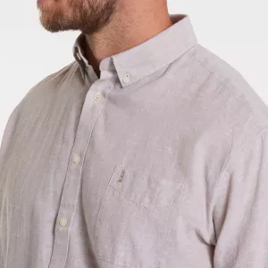 Chemise North 56°4 Beige clair col boutonné-6XL