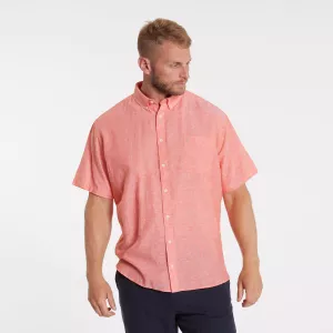 Chemise North 56°4 orange col boutonné-6XL
