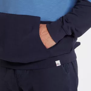 Sweat à capuche Marine Bleu Gris  à capuche 2XL à 8XL-7XL