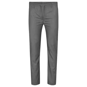 Pantalon North Mélange de gris taille élastique