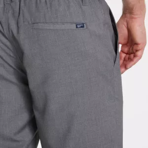 Pantalon North Mélange de gris taille élastique-4XL