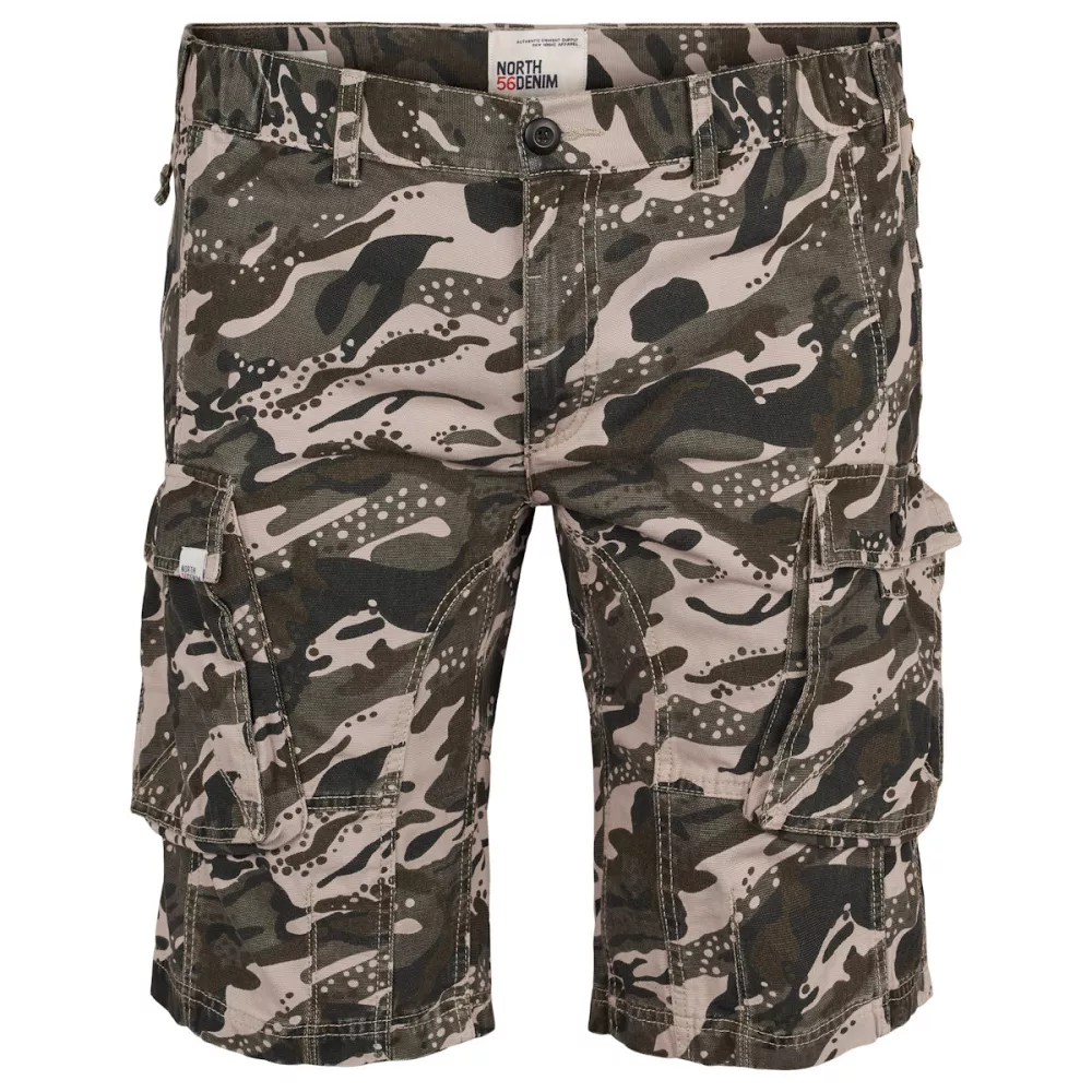 Bermuda cargo camouflage grande taille 2XL - 8XL-2XL