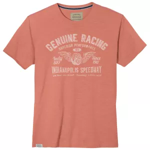 T-shirt Redfield bois de rose imprimé vintage Racing