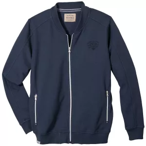 Sweat cardigan bleu denim foncé de 3XL à 10XL - Denimwear -8XL