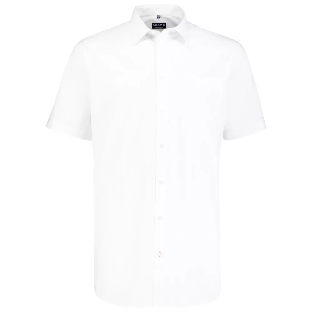 Chemise manche courte business blanche modèle WARREN-12XL