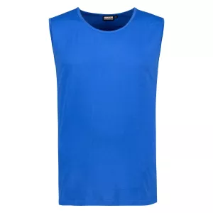 Tshirt débardeur  Grande Taille bleu royal Comfort Fit