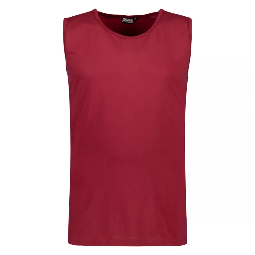 Tshirt débardeur  Grande Taille bordeaux Comfort Fit-6XL