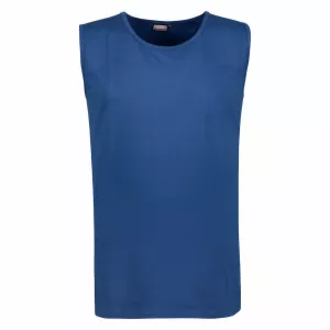 Tshirt débardeur  Grande Taille bleu denim Comfort Fit