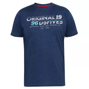 Pack de 2 T-shirts bleu marine et kakhi manche courte 3XL à  8XL-3XL