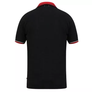 Polo noir manche courte 3XL à 6XL - Chester-4XL