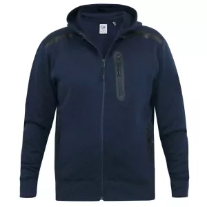 Sweat cardigan bleu marine 3XL à 6XL - Gabriel