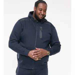 Sweat cardigan bleu marine 3XL à 6XL - Gabriel-3XL