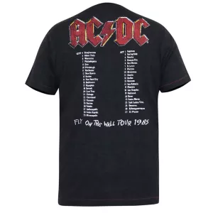 T-shirt noir manche courte 3XL à 10XL - ACDC - JAILBREAK-6XL