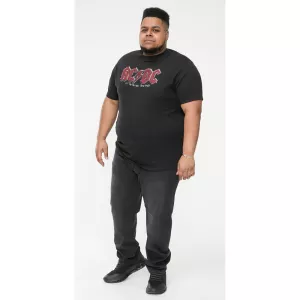 T-shirt noir manche courte 3XL à 10XL - ACDC - JAILBREAK-4XL