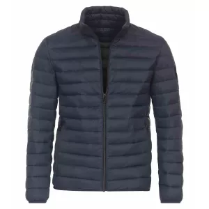 Veste, doudoune matelassée bleu marine de 3XL à 6XL-4XL