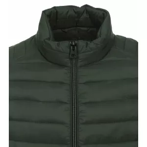 Veste, doudoune matelassée vert foncé de 3XL à 6XL-3XL