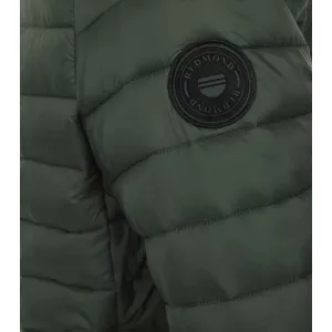 Veste, doudoune matelassée vert foncé de 3XL à 6XL-3XL
