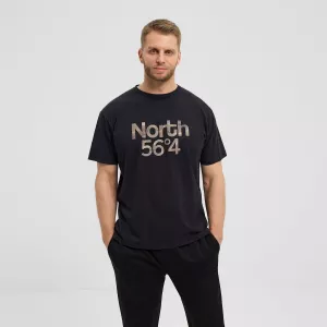 North 56°4 T-shirt manche courte noir 3XL à 8XL - NORTH-3XL