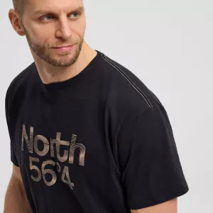 North 56°4 T-shirt manche courte noir 3XL à 8XL - NORTH-3XL