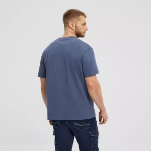 North 56DENIM T-shirt manche courte bleu admiral 3XL à 8XL - North 56 DNM-7XL